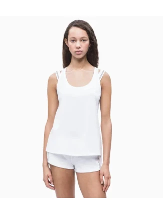Dámske tielko KW0KW00699 biela - Calvin Klein Dámske tielko KW0KW00699 biela - Calvin Klein