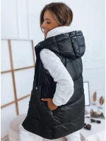 ROSI dámska vesta čierna FashionStreet TY2840 ROSI dámska vesta čierna FashionStreet TY2840