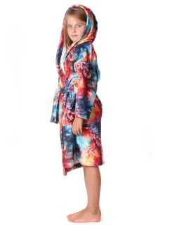 Detský župan Fenix s kapucňou - Vestis