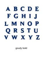 Výšivka monogram dve písmená Allegra skript Výšivka monogram dve písmená Allegra skript