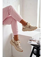 Dámska športová obuv Big Star TT274571 HI-POLY SYSTEM Beige