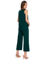 S257 Blúzka bez rukávov - béžová