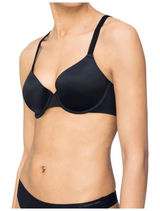 Podprsenka s kosticou QF4082E-001 čierna - Calvin Klein Podprsenka s kosticou QF4082E-001 čierna - Calvin Klein