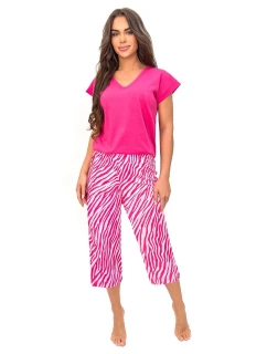 Donna Zebra pyžamo po celej dĺžke S-2XL