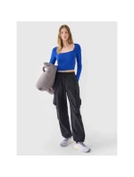 Dámske hladké tričko s dlhým rukávom 4F 4FRSS24TLONF499-36S