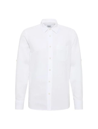 Košeľa Mustang Clemens ľan bavlna M 1014356-2045