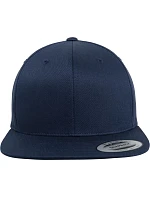 Flexfit 6089OC 6-panelová snapbacková čiapka z organického bavlneného materiálu 55.89OC, tmavomodrá Flexfit 6089OC 6-panelová snapbacková čiapka z organického bavlneného materiálu 55.89OC, tmavomodrá