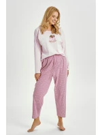 3434 DÁMSKE DLHÉ PYŽAMO ELISA S-XL