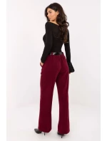 Šnúrové nohavice model 220750 Taliansko Moda Šnúrové nohavice model 220750 Taliansko Moda