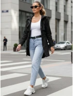 Dámska prechodná bunda BRENS black FashionStreet TY4230 Dámska prechodná bunda BRENS black FashionStreet TY4230
