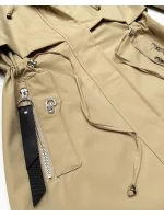 Dámska ľahká parka s pieskovou podšívkou Goodlookin (KK60407-2#)