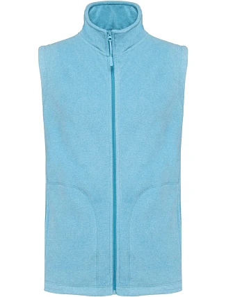 Kariban K 913 Mikrofleecová vesta „Luca“ 20.K913 cloudy blue heather