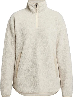 Tenson Yoke Half Zip W Dámska fleecová mikina s 1/4 zipsom 84.7645 piesková