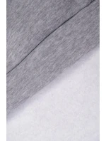 Mikina s kapucňou a nášivkami sivá Mikina s kapucňou a nášivkami sivá