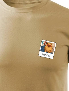 Personalizované pánske tričko s polaroidom