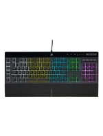 Corsair | Rubber Dome | K55 RGB PRO | Herná klávesnica | RGB LED Light | Spojené štáty | Káblové | Čierne