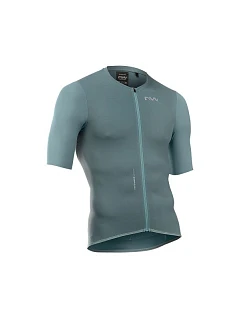 Cyklistické tričko NORTHWAVE Essence Jersey, zelené