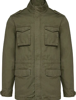 Kariban K 6164 Pánska bunda Safari 20.6164, vypraná, svetlo khaki