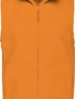 Kariban K 913 Mikrofleecová vesta „Luca“ 20.K913 oranžová