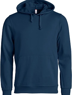 Clique Basic Hoody Unisex mikina s kapucňou 67.2131 tmavo modrá