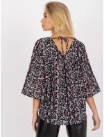 Blúzka CHA BZ 3203 1.42 čierna a ružová