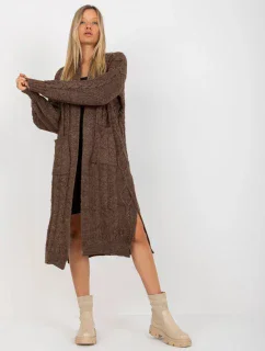 Dámsky sveter LC SW 8032 hnedý