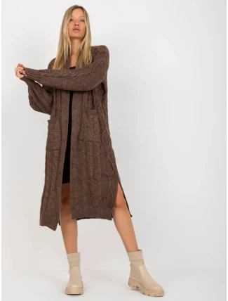 Dámsky sveter LC SW 8032 hnedý Dámsky sveter LC SW 8032 hnedý