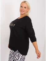 Blúzka RV BZ 9449.76 čierna farba