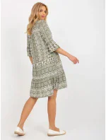 Šaty D73771M30214H khaki