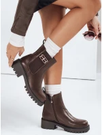 FashionStreet hnedé dámske topánky ZY1105