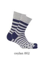 Pánske ponožky Wola Perfect Man vzorované W 94N03 Casual Pánske ponožky Wola Perfect Man vzorované W 94N03 Casual