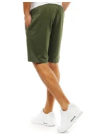 Pánske krátke teplákové šortky zelené FashionStreet SX2390