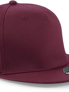 Beechfield B 610 5-panelová snapbacková čiapka 53.0610 bordová