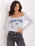 Blúzka WT BZ A1251.33 svetlosivá