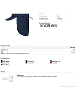 Daiber MB 6243 6-panelová čiapka s ochranou krku 03.6243 tmavozelená