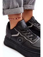 Damskie Buty Sportowe Sneakersy Big Star MM274232 Czarne