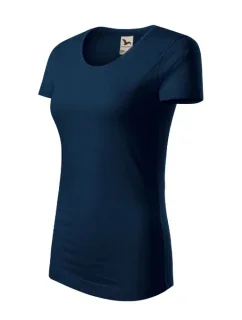 Origin (GOTS) tričko dámske tmavomodré