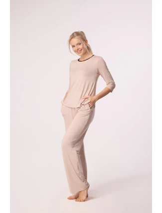 MARGOT DLHÉ RUŽOVÉ NOHAVICE