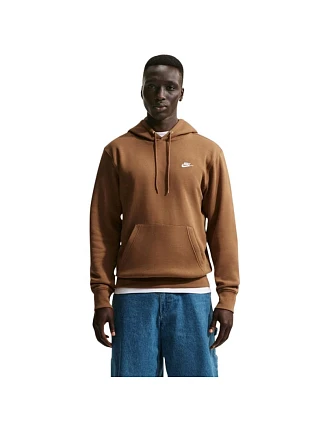Pánska mikina Nike Club BB, hnedá, FN3859 270, XL