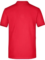 Daiber JN 710 Pánske elastické polo tričko z piké 02.0710 červené Daiber JN 710 Pánske elastické polo tričko z piké 02.0710 červené