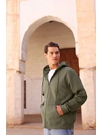 Fruit of the Loom Iconic Premium Hooded Sweat Jacket Mikina s kapucňou z hrubej bavlny 16.2286 tmavomodrá Fruit of the Loom Iconic Premium Hooded Sweat Jacket Mikina s kapucňou z hrubej bavlny 16.2286 tmavomodrá