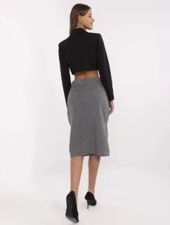 Nohavice LK SD 509514 2.08 sivá čierna