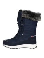 Trollkids Dievčenské zimné topánky Hemsedal XT Waterproof Navy Blue (576-100)