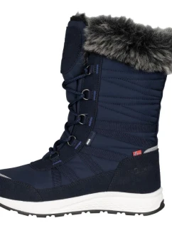 Trollkids Dievčenské zimné topánky Hemsedal XT Waterproof Navy Blue (576-100)