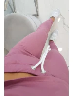 Sada s potlačou Queen tmavo ružová