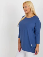 Blúzka RV BZ 3770.92 sivomodrá