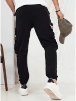 Pánske bojové nohavice čierne FashionStreet UX4158