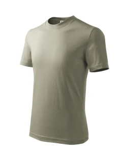 Basic Malfini Jr MLI-13828 svetlé khaki tričko