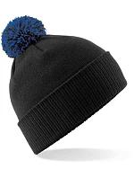 Beechfield B 450 Čiapka Snowstar® 53.0450 čierna/jasne kráľovská modrá Beechfield B 450 Čiapka Snowstar® 53.0450 čierna/jasne kráľovská modrá