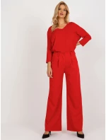 DHJ nohavice SP 15679 1.35x červená